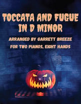 Toccata and Fugue in D Minor piano sheet music cover